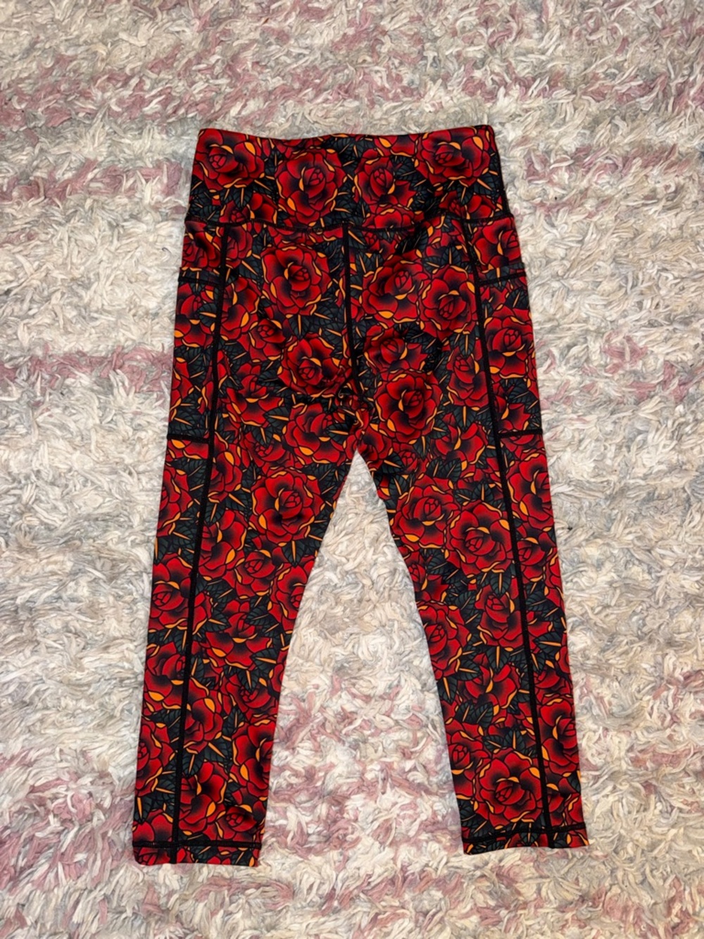 Constantly Varied Gear patterned leggings XS - Picture 2 of 3